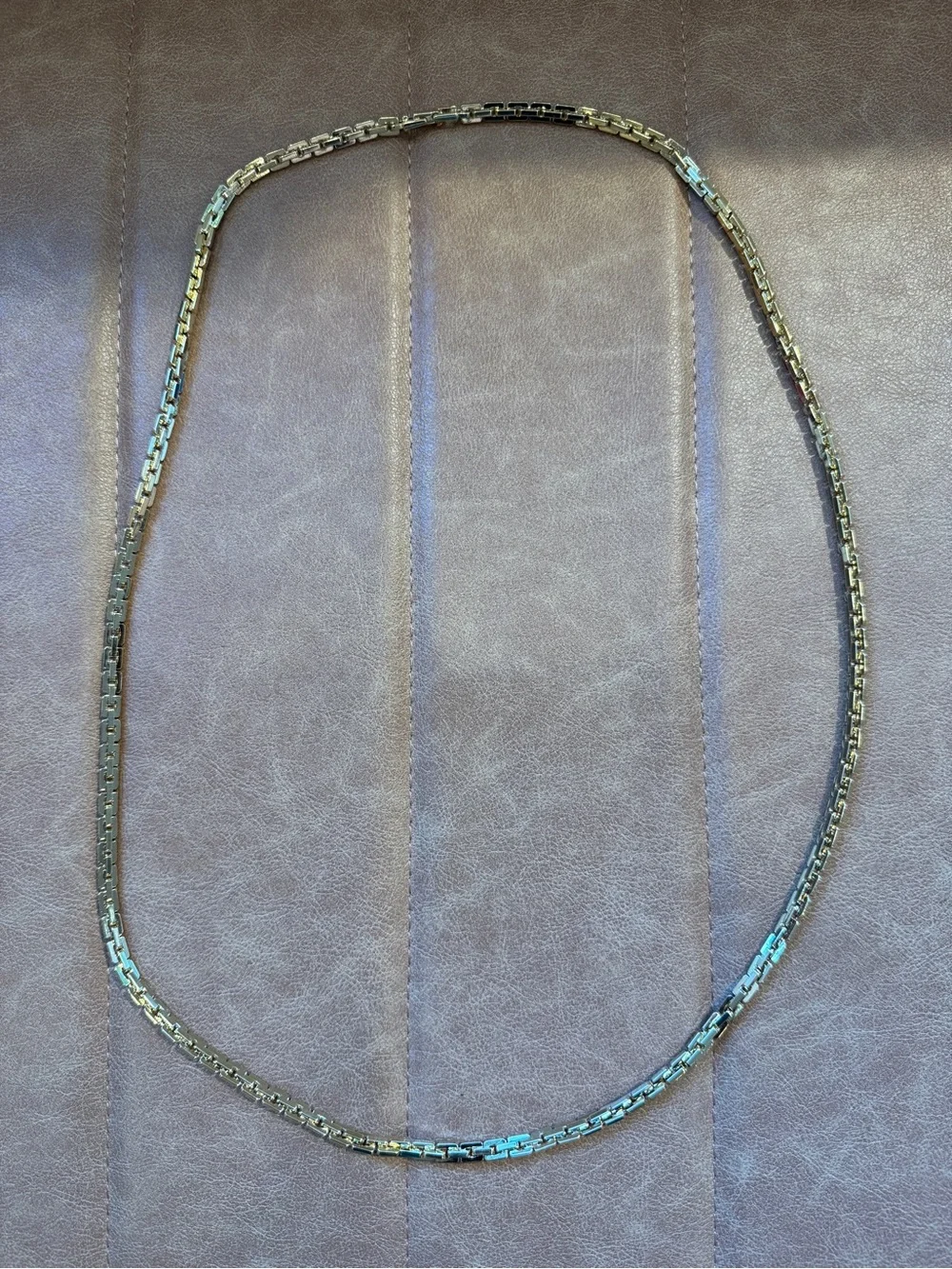 Monet Vintage Gold Multi-Strand Link Necklace - Extra Long 36”